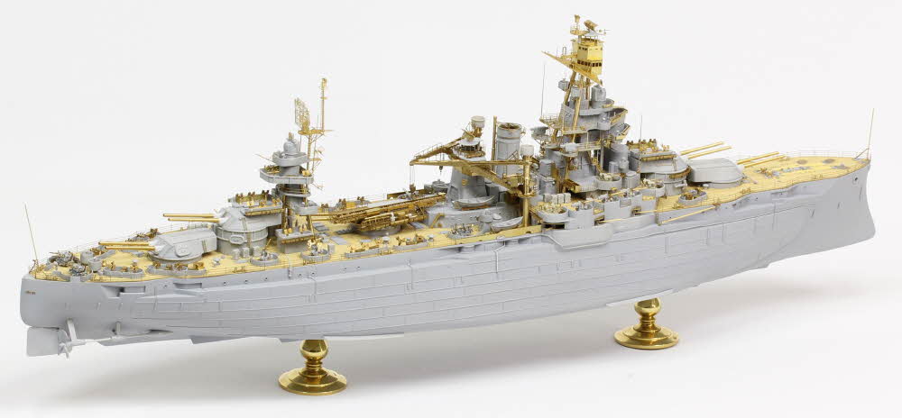 Trumpeter 1/350 USS Texas BB-35 Plastic Model Kit – 05340, Unpainted, 1:350 Scale